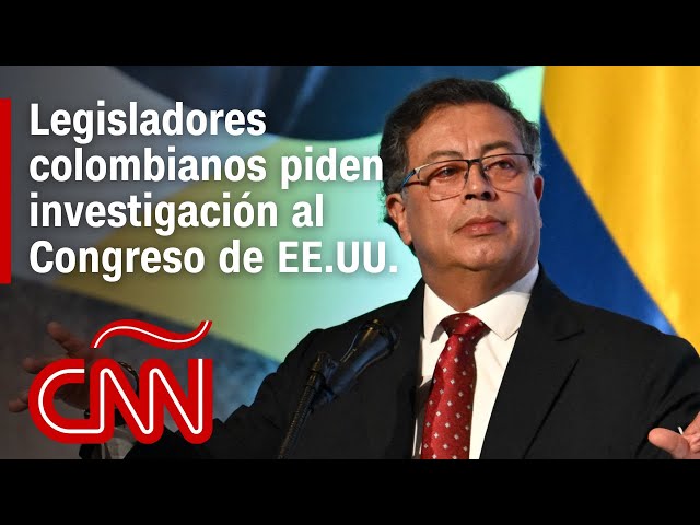 Legisladores colombianos piden investigación al Congreso de EE.UU.