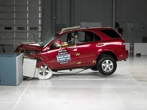 Test Crash Video Kia Sorento 2006 - 2009