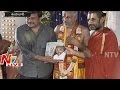 Chiranjeevi receives Srimad Bhagavad Gita  from Chinna Jeeyar Swamiji