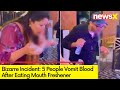 5 Vomit Blood After Eating Mouth Freshener | Incident Reported In Gurugram Cafe | NewsX