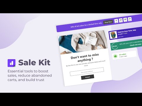 video Sale Kit ‑ Boost sales bundle