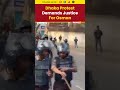 Dhaka Protesters Demand Justice for Osman Hadi as Police Clash with Demonstrators #shorts  #viral