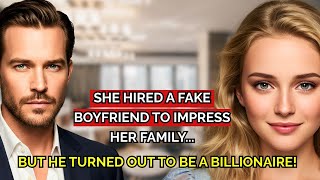 She hired a fake boyfriend to impress her family... But he turned out to be a BILLIONAIRE