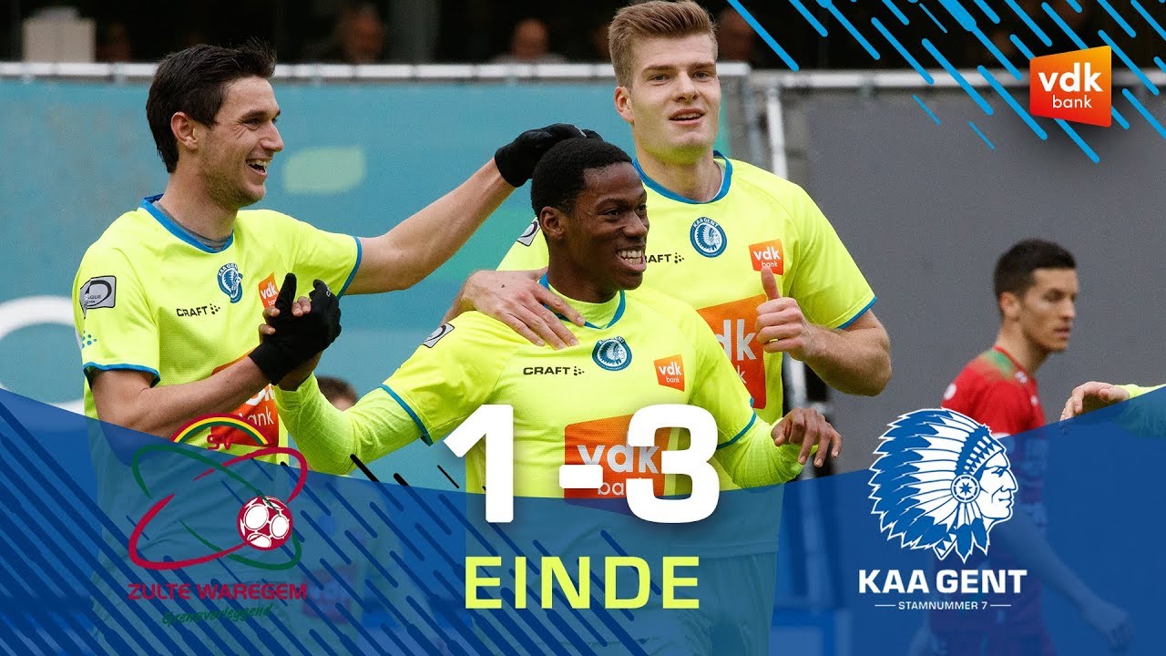 Zulte Waregem - KAA GENT: 1-3