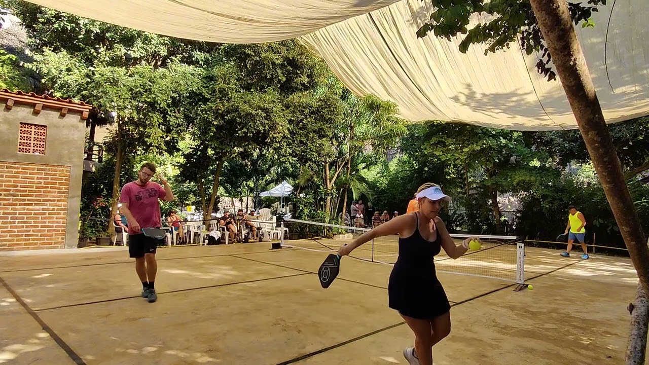 Pickleball with my OG Coach in Mexico