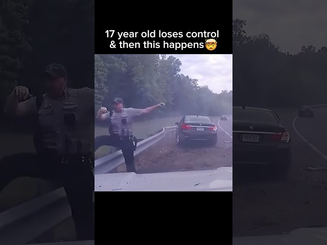 Bro Lost Control Going 120 MPH and Crashed😳#cops