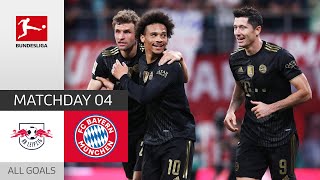 Bayern Too Strong! | RB Leipzig — Bayern München 1-4 | All Goals | Matchday 4 – Bundesliga 2021/22