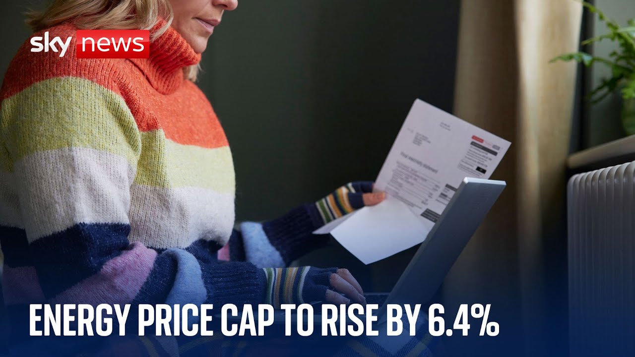 BREAKING: Energy price cap to rise by 6.4% in April