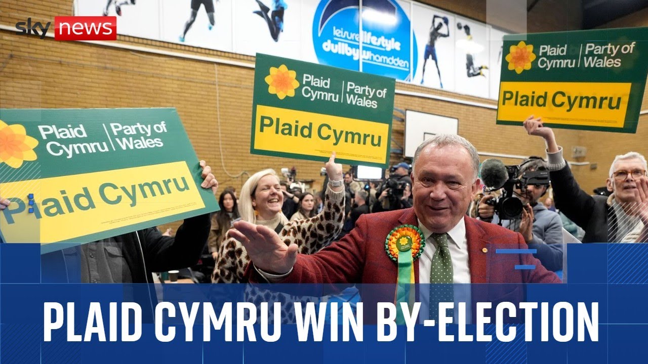 Labour dealt historic loss in Caerphilly by-election - as Plaid Cymru win seat