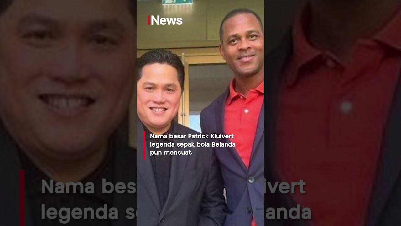 Patrick Kluivert Gantikan Shin Tae Yong, Ini Kata PSSI