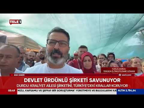 İŞÇİLER HAKKINI, DEVLET ŞİRKETİ SAVUNUYOR!