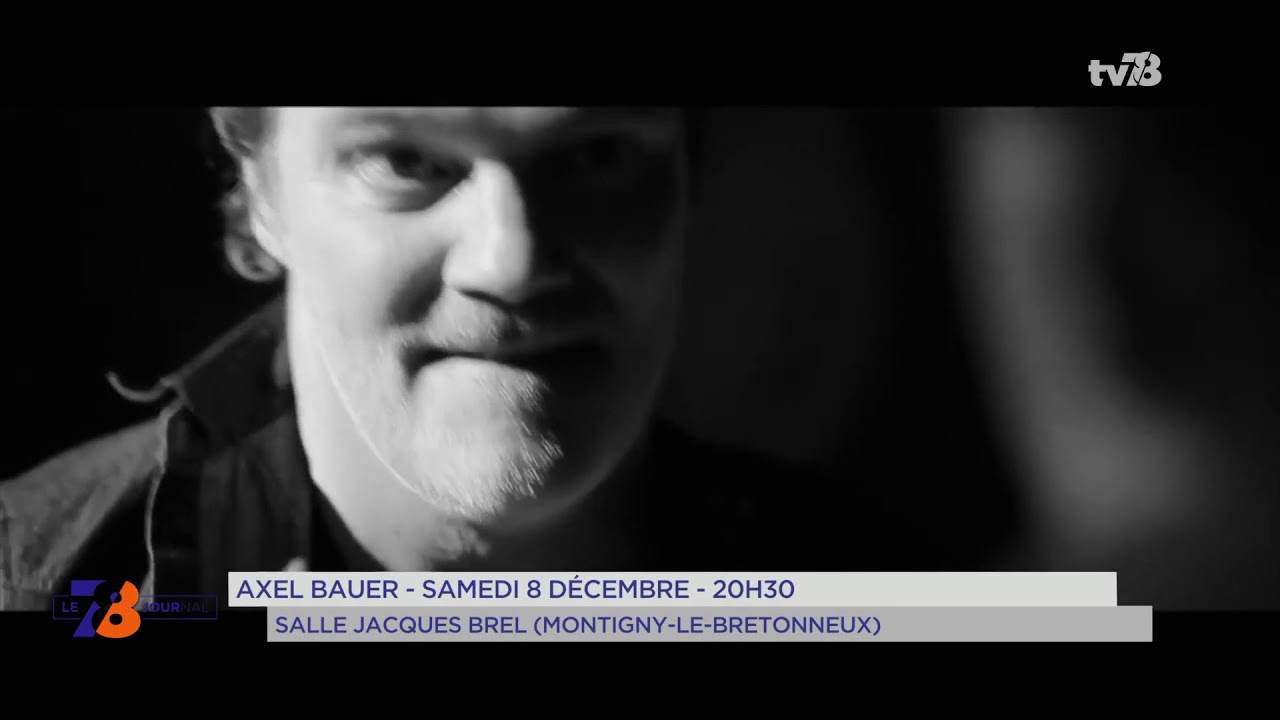 Musique : Axel Bauer va « éteindre les lumières » de Montigny-le-Bretonneux