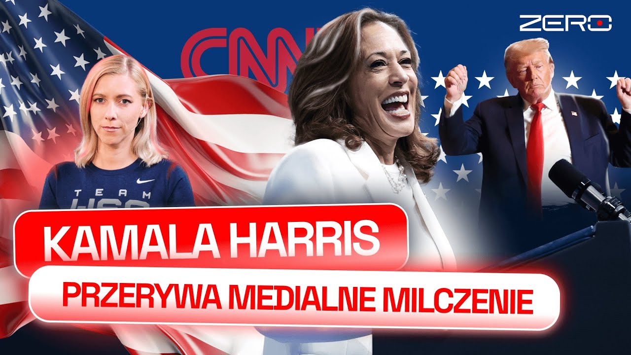 KAMALA HARRIS - PIERWSZY WYWIAD PO 40 DNIACH I NIEOCZEKIWANE ZMIANY POPARCIA