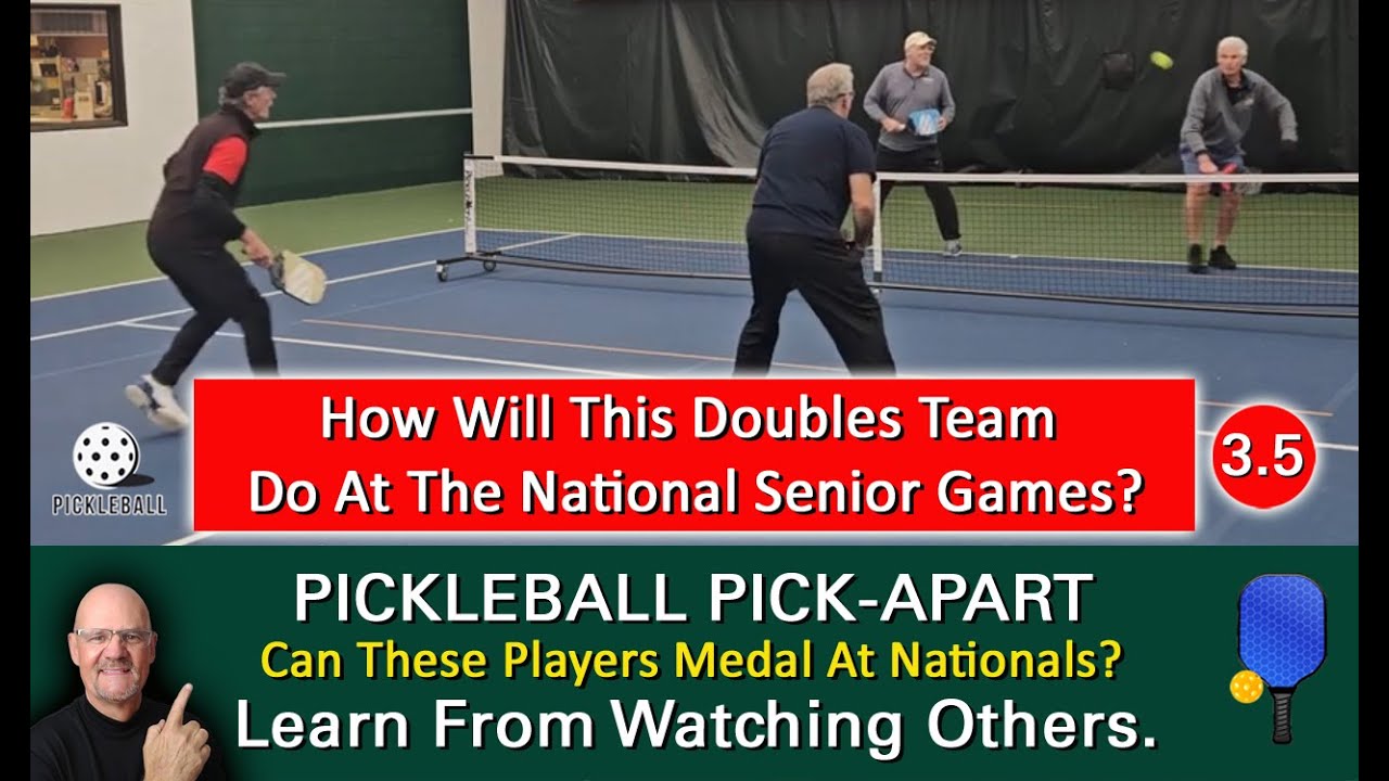 Pickleball Going For The Win! Do These Players Have The Skill To Win Gold In A National Tournament?