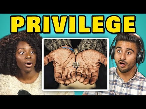 COLLEGE KIDS REACT TO PRIVILEGE