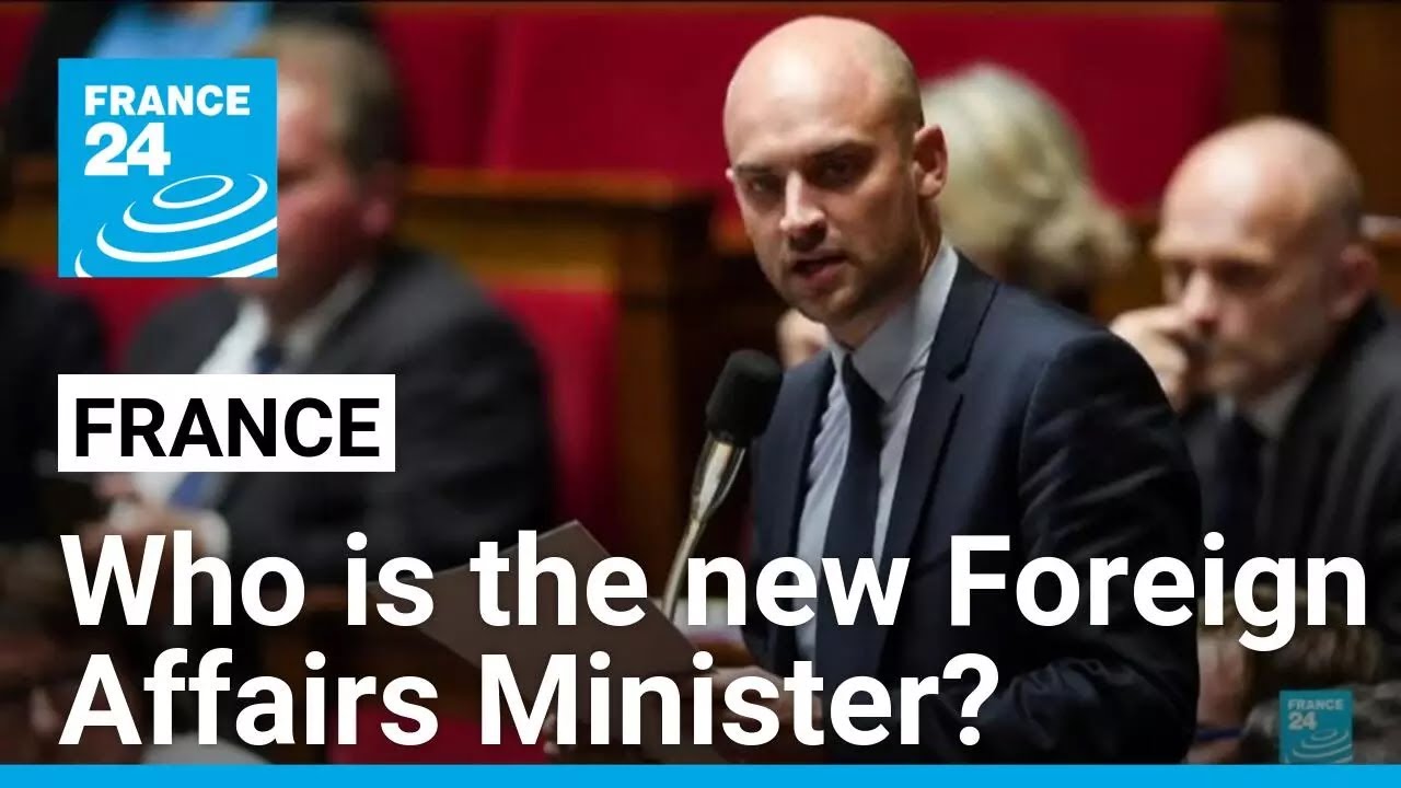 Who is France's new Minister of Foreign Affairs, Jean-Noël Barrot? • FRANCE 24 English