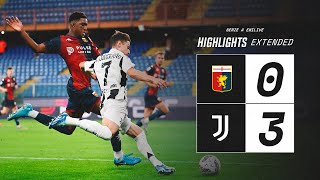 Genoa 0-3 Juventus | EXTENDED Highlights Serie A | Vlahovic & Conceição Goals