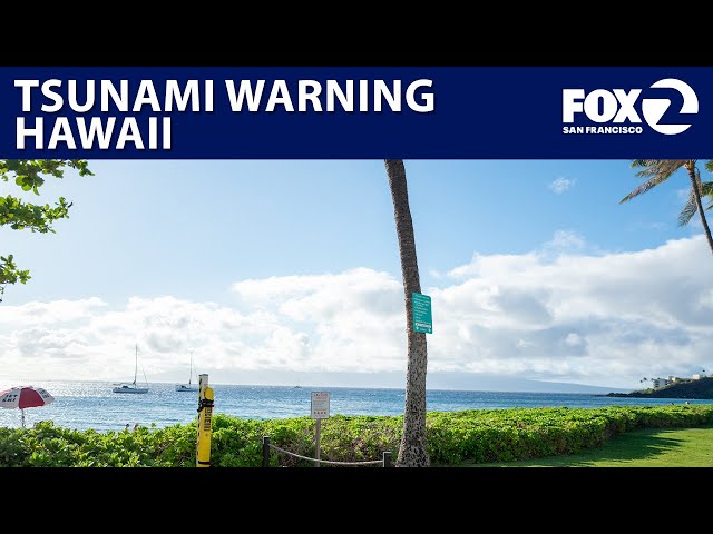LIVE CAMERA: Tsunami warning in Hawaii | KTVU