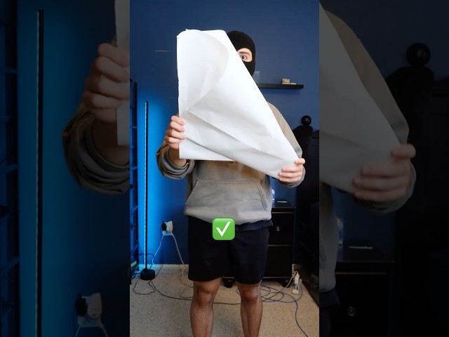 Small VS Giant Paper Popper