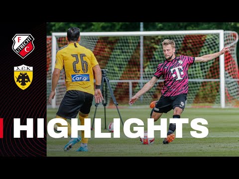 HIGHLIGHTS | FC Utrecht - AEK Athene