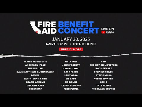 FireAid Benefit Concert'