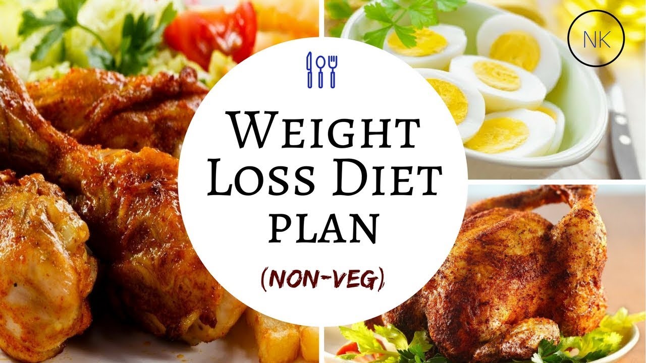 FAT Loss diet plan || non veg || beginners. 