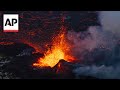 Un volcán hace erupción en el suroeste de Islandia en una espectacular demostración de fuerza