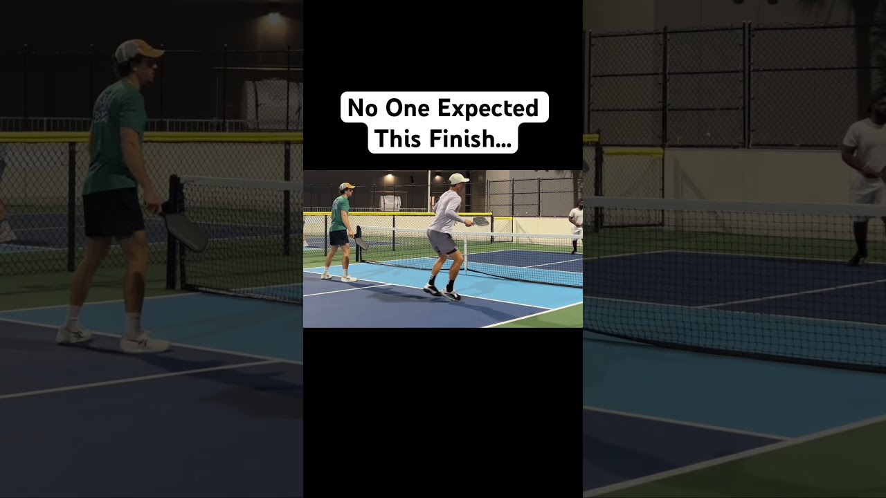 No One Expected This Finish! 🤯 #pickleball #fyp #viral #shorts #reels