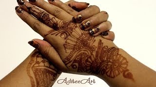 Henna Nail Art Tutorial