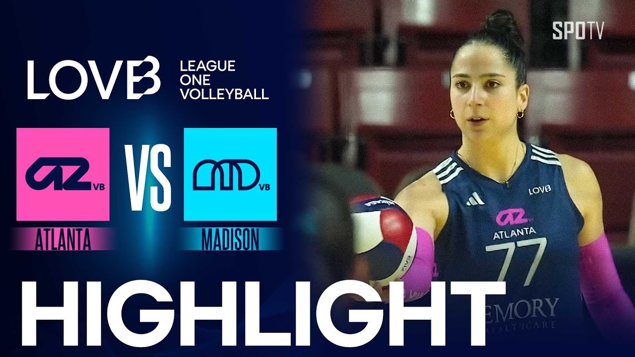 [LOVB] Highlights | GIA Player OF The Match! - Atlanta vs Madison | WEEK 5 | League One Volleyball