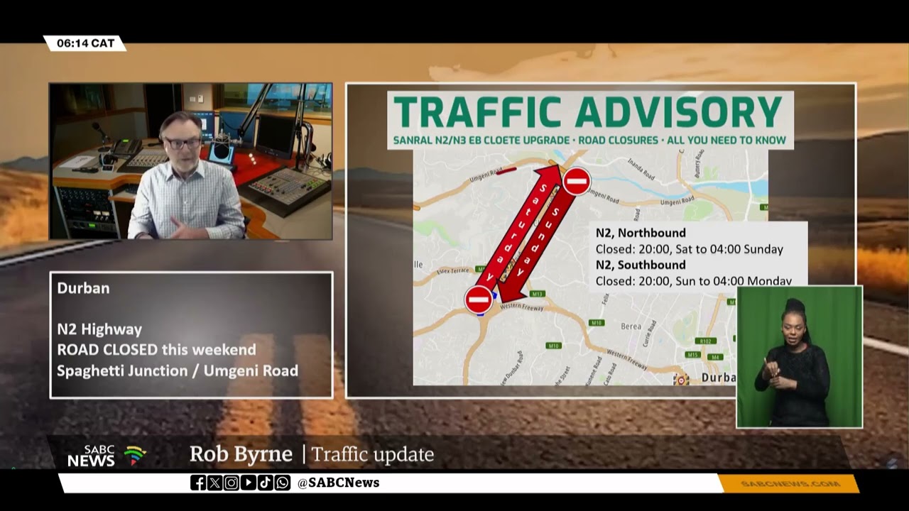 Traffic update| 06 August 2024