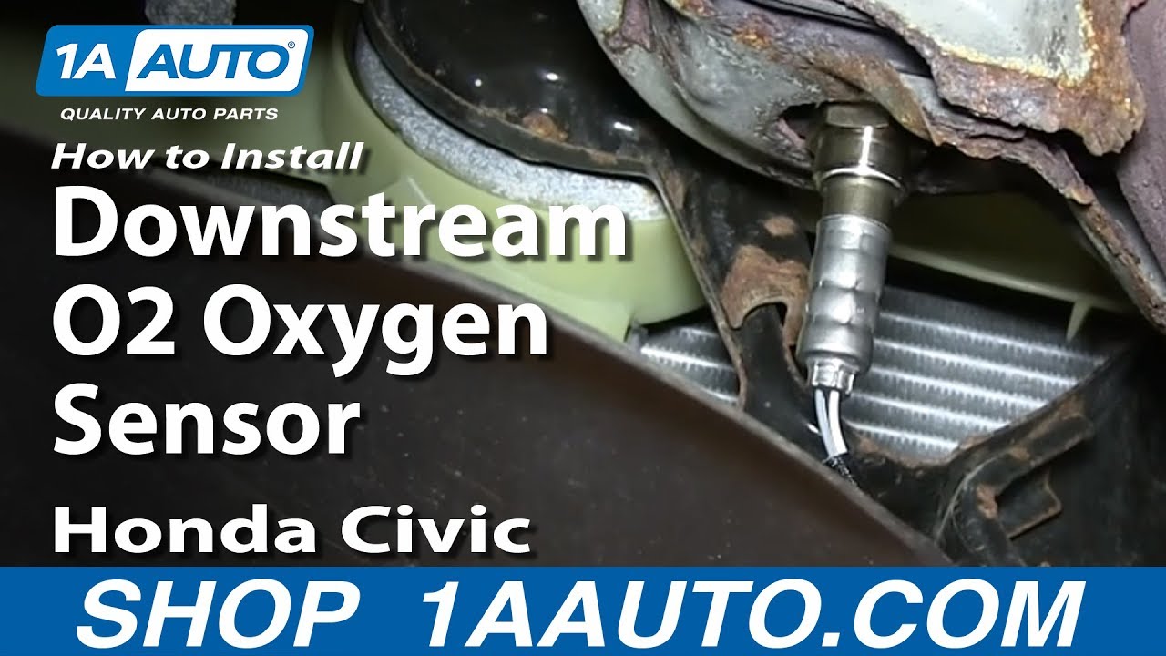 How to replace the oxygen sensor honda civic 1999 #7