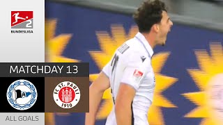 Late Goals from Serra | Arminia Bielefeld — St. Pauli 2-0 | All Goals | MD 13 Bundesliga 2 — 22/23