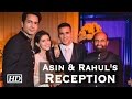 IANS : Actress Asin & Rahul's Star-Studded Reception - Inside Pics