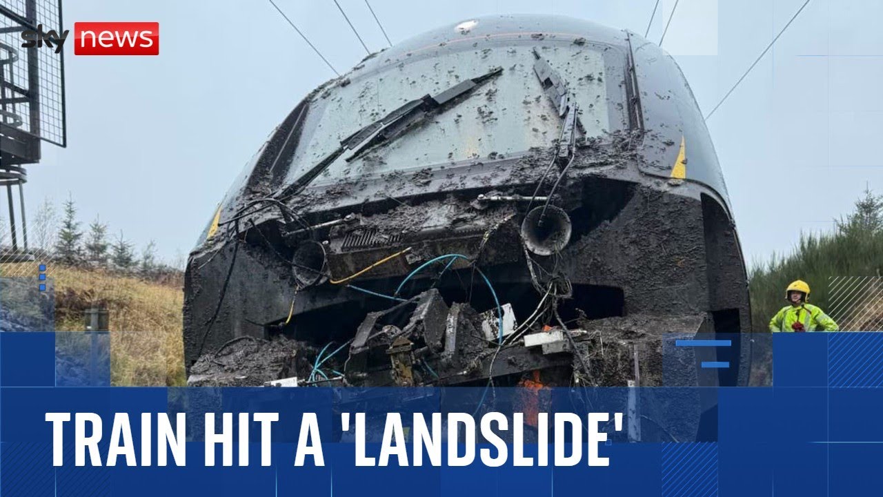 Trains disrupted after Glasgow-London service derails in Shap, Cumbria