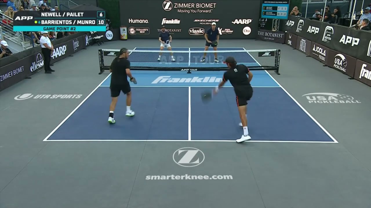 Newell/Pailet v Barrientos/Munro | Game Point | APP Tour | Pickleball