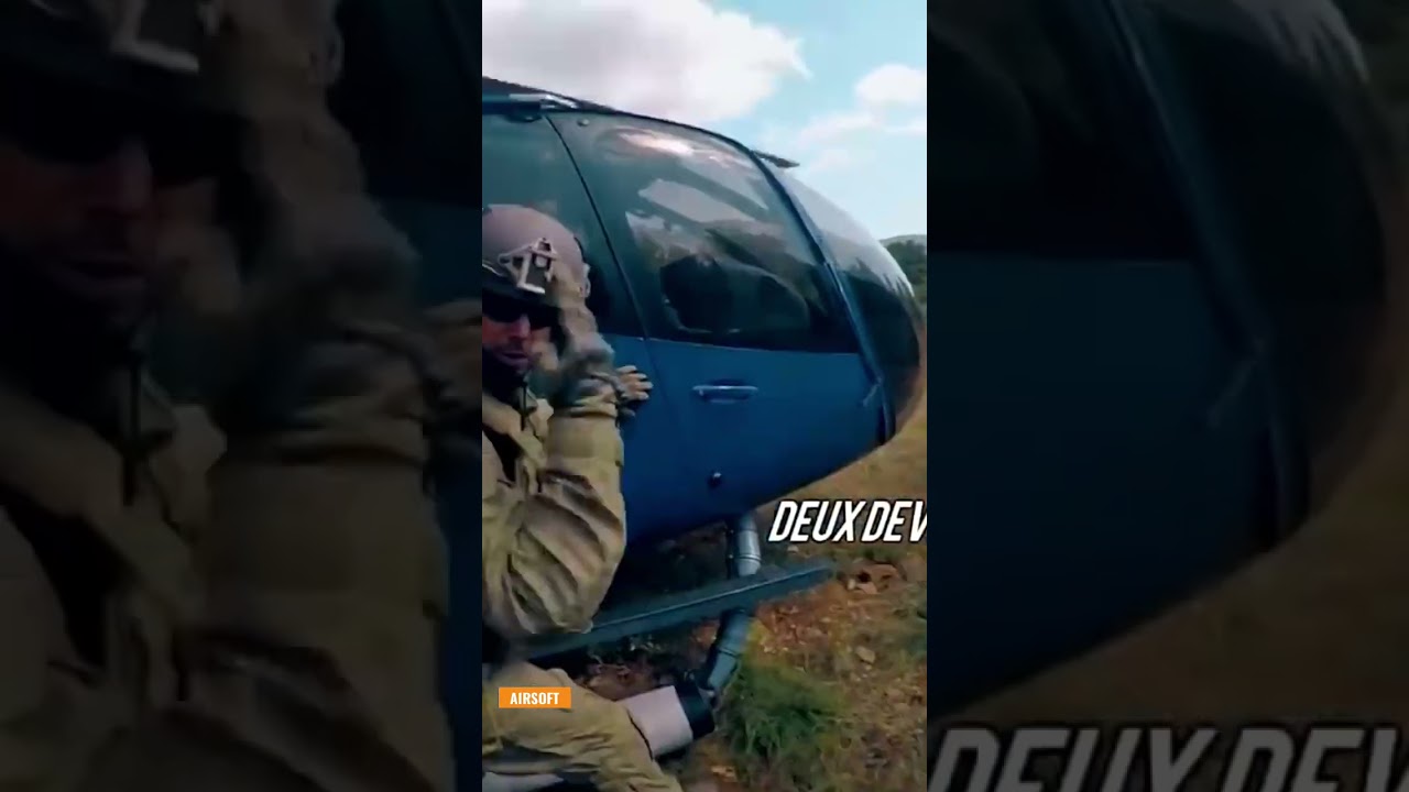 Exfiltration en hélicoptère 🤘