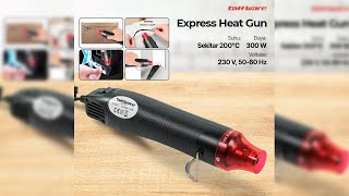 Pratinjau video produk Taffware QST Express Heat Gun Hot Blower Vinyl 230V 300W - QST-220