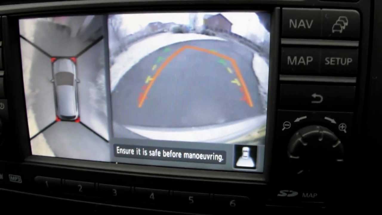 Nissan qashqai reversing camera video #6