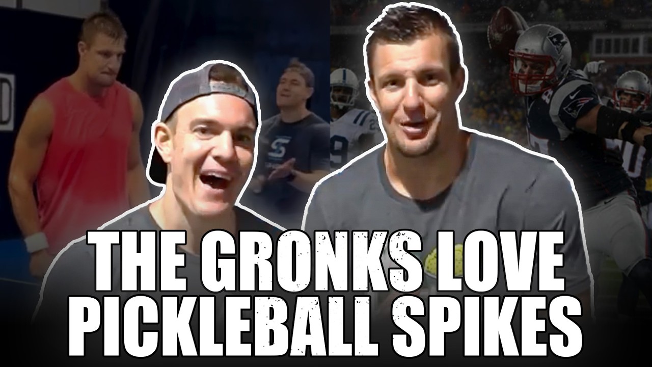 The Gronks Play Pickleball with The Kitchen | Spikes, Rallies, and Cellys