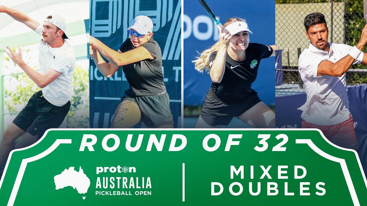 Schoeman/Wall v Dikosavljevic/Grewal at the Proton Australia Pickleball Open