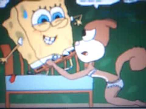 Sandy Stripping Spongebob YouTube