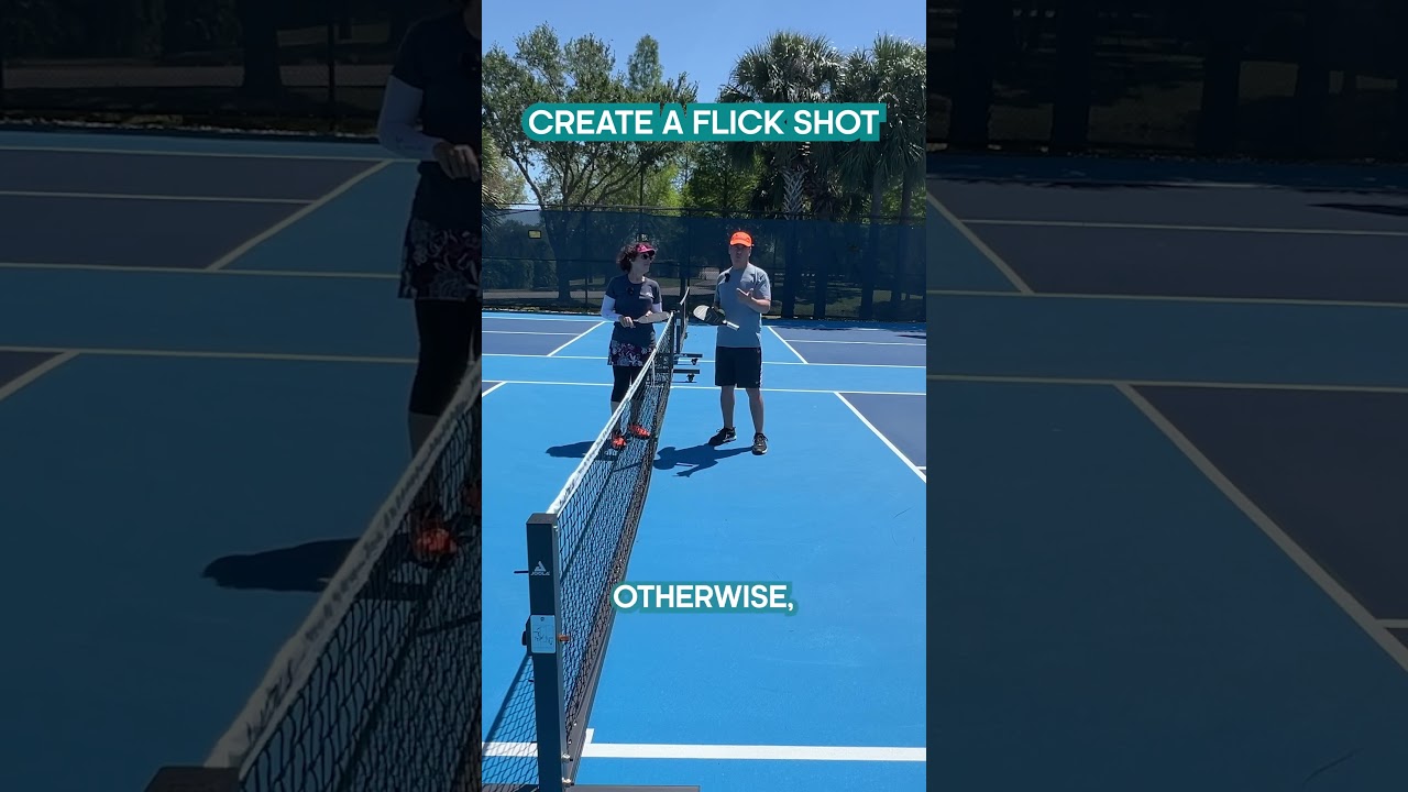 Master the Volley Dink Before the Flick Shot