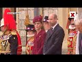 Trump welcomed with red carpet, carriage procession, gun salutes, and military flypast | NewsX  - 03:13 min - News - Video