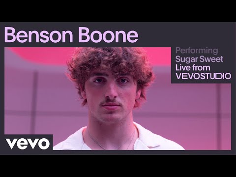 Benson Boone - Sugar Sweet (Live Performance) | Vevo