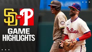 Padres vs. Phillies Game 1 Highlights (7/2/25) | MLB Highlights