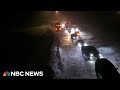 Video shows cars stranded on Californias I-80