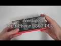 Prestigio MultiPhone 5503 DUO unboxing and hands-on