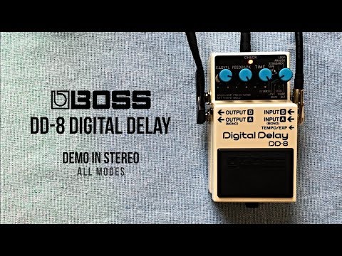 video Boss DD-8 Digital Delay Pedal