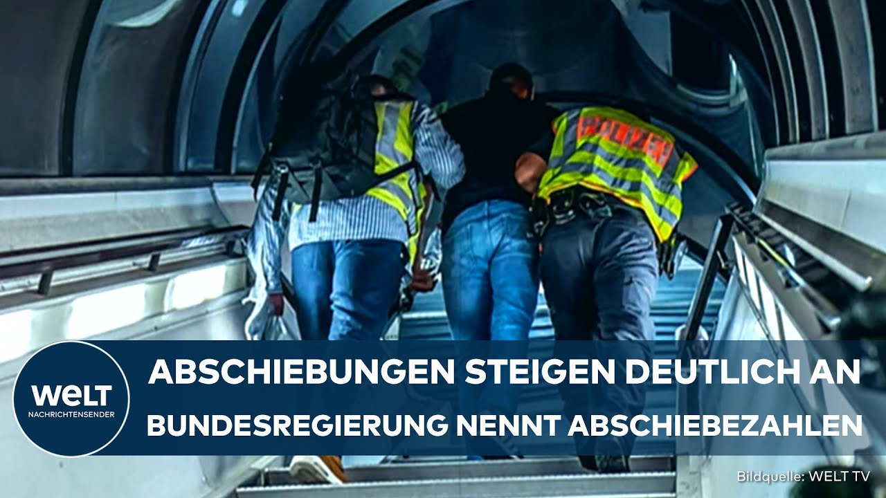 DEUTSCHLAND: Aktuelle Abschiebezahlen - Rückführungen erreichen neuen Höchststand!